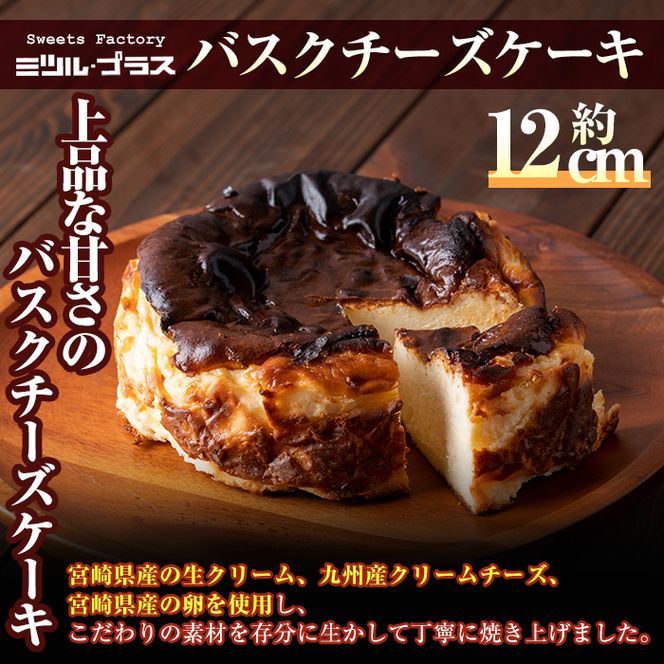 バスクチーズケーキ(1個)・焼ドーナツ(7個)詰め合せ洋菓子 スイーツ デザート おやつ ケーキ 食べ比べ【I-9】【ミツル・プラス】