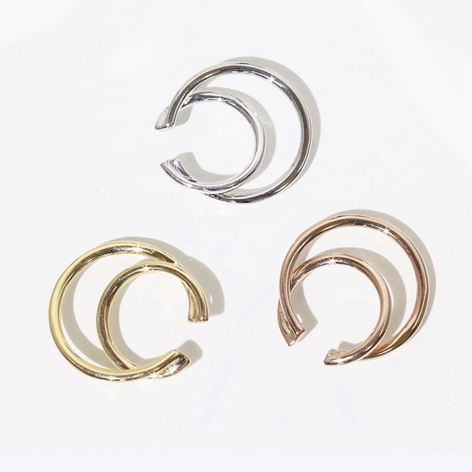 K10　 大　三日月　イヤーカフ　BQ-64