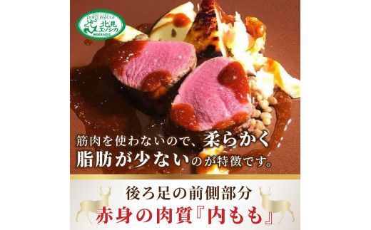 北見エゾシカ熟成 ドライエイジング 詰め合わせセット ( 計約1kg 肉類 肉 鹿肉 熟成肉 セット 詰め合わせ 1キロ )【025-0025】