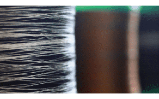 大島紬　黒キイトストール　K040-003