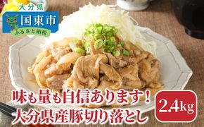 味も量も自信あります!!大分県産豚切り落とし2.4kg_0244N