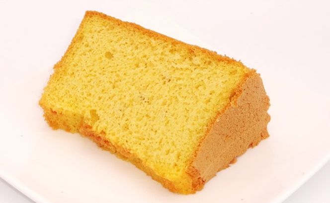 米粉のシフォンケーキプレーン　カット４個（箱付き）