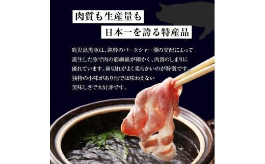 （Ｂ-2701）鹿児島黒豚スライスセット 計1.8㎏　K127-002