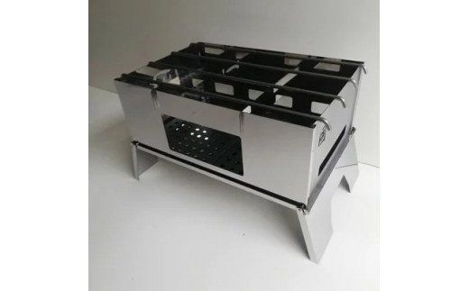 焚き火台 囲 艶消し 2トーン ネーム Lサイズ ビニールケース付 A3 [新星金属製作所 大阪府 守口市 20940866] かこみ キャンプ ソロ ツーリング 山登り BBQ バーベキュー コンロ 焚火台 焚き火 折り畳み コンパクト 軽量