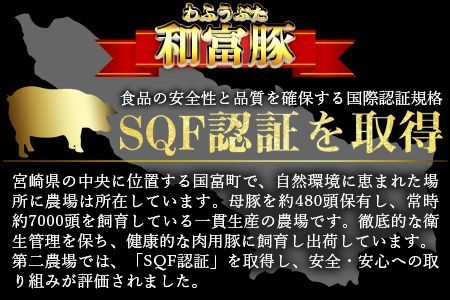 ＜6か月定期便 和富豚 じゃがじゃがセット 1.7kg＞翌月末迄に第一回目発送【b0315_em】
