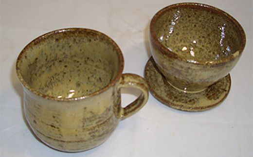 コーヒーサーバーセット（藁灰）