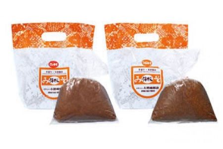 つぶみそ・こしみそセット(各1kg)｜味噌 調味料 産地直送 グルメ ギフト