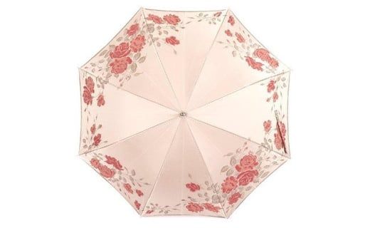 槙田商店【晴雨兼用】長傘 ”絵おり” 薔薇 FAA5072