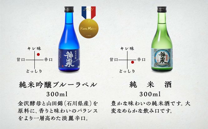 神泉　ほろ酔いセット300ｍｌ　6本セット　029011