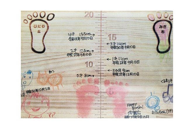 木がつなぐ 親子の思い出 天然板「あしのメモリー」A4サイズ [ダイミ工業 埼玉県 小川町 155]