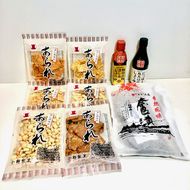 010-046　斑鳩の里特産品詰合せ（あられ・奈良漬・醤油）