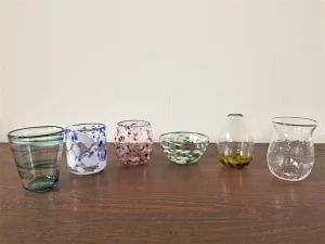 吹きガラス体験とへき亭でのランチを楽しむ二人旅≪秋 おでかけ レジャー 体験 食事≫