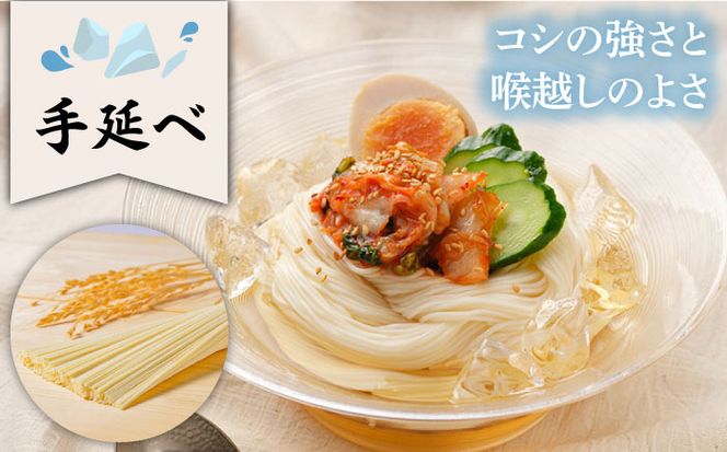 【6回定期便】五彩麺 セット 40束 / そうめん 素麺 黒ごま 梅 うに よもぎ / 麺 乾麺 食べ比べ 詰め合わせ カラフル / 南島原市 / のうち製麺 [SAF028]