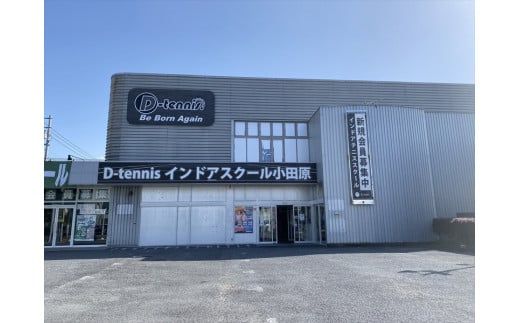 147-1866　D-テニス小田原　非会員様　お試し　１ヶ月レッスン料　土日ナイター　４回　一般【 神奈川県 小田原市 】