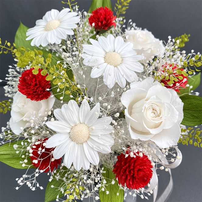 AJ214-1 プリザーブドフラワー【ブランカ】春日部市 シュガーパイン