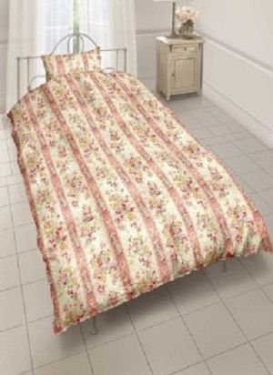 羽毛布団リフォーム シングルサイズ150×210 柄:花柄(21780) 色:ピンク