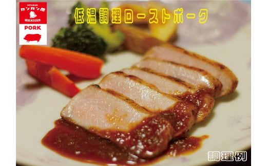低温調理 ローストポーク 200g×5 計1kg [カンカンヤLab 宮崎県 日向市 452060635] 加工品 惣菜 豚肉 簡単 冷凍