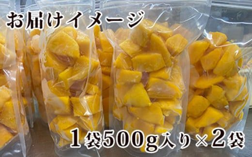 フローズンマンゴー（500g×2袋）
