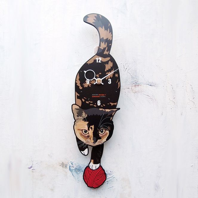 サビ-猫の振り子時計 C-CC-033A