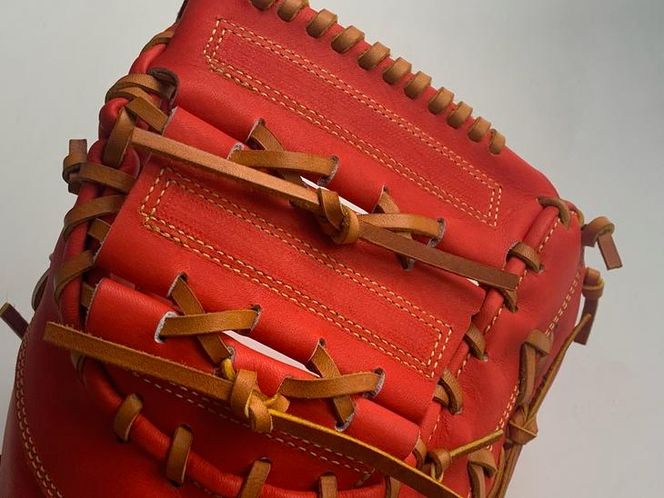 THE MARVELOUS 野球ファーストミット【Rオレンジ：右投げ用】◆