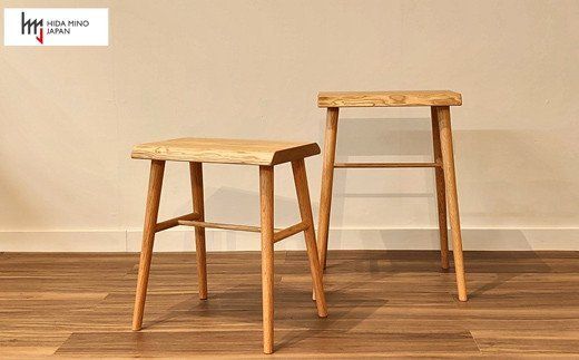 D67-02 スツール【栗+オーク材】JCW-73004XOK ONO+K