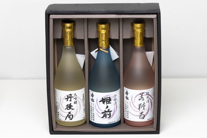 鎌倉殿の13人 地酒「比企三姫」720ml×3本 ギフトBOX 大吟醸 吟醸酒 純