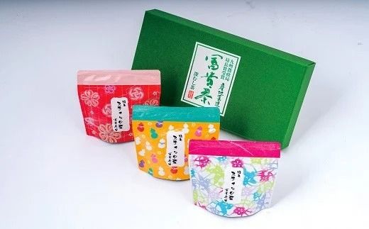 かわいいパッケージの粉末スティック茶(17本入×3袋) [スピード発送][0B1-26]