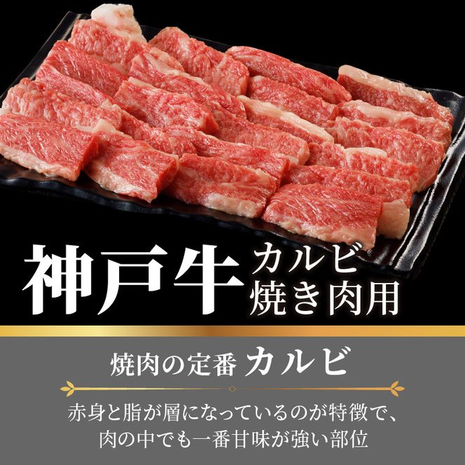 神戸牛カルビ焼肉700g 【2402A00214】