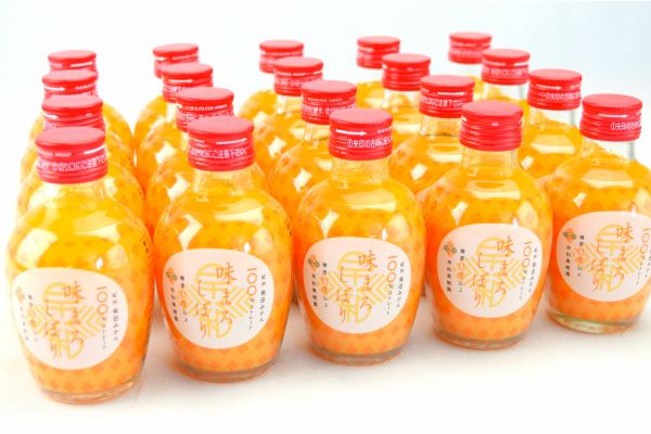 173.【早和果樹園】味まろしぼり20本入（180ml）(A173-3)