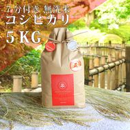 ななひかり米 5kg 【 無洗米 】 米 こしひかり コシヒカリ こめ コメ ご飯 ごはん 茨城県 八千代町 20000円 [AR002ya]