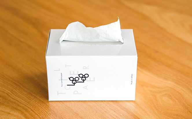 10年保証★備蓄用トイレットペーパーloglog（70M×4箱）