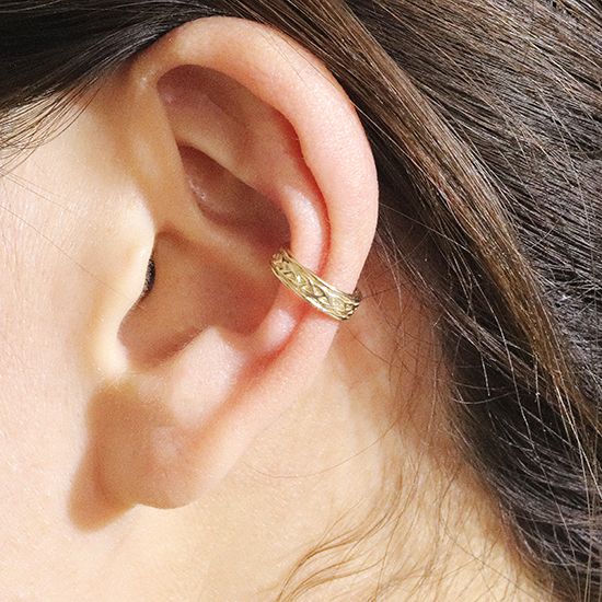 K10　網目　イヤーカフ　BQ-10