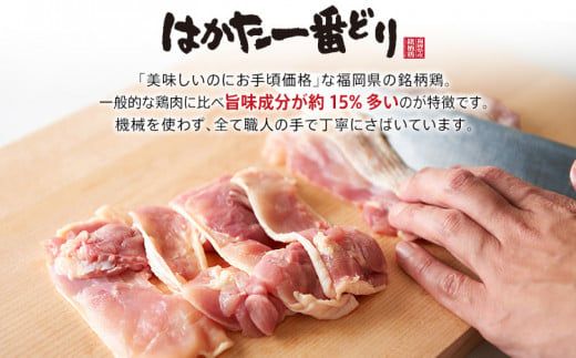 鶏肉 はかた一番どり 胸肉 500g×12パック