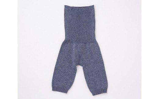 蒸れずに温かシルクとコットンのはらまきパンツ・インディゴ2枚セット ／ レディース ファッション インナー 保温 はらまき 奈良県