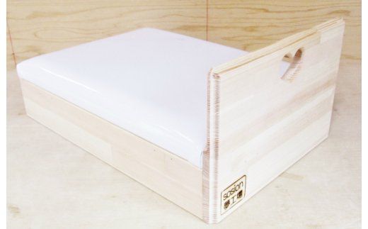 099H2192 手作り木製 お人形用ベッド