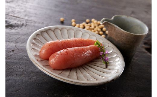  地元素材にこだわった【樽入り】「宗像明太子」（450g）【海千】_HA0254