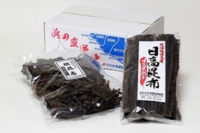 100 日高産　昆布セット（根昆布500g、棒昆布300g） 13,000円