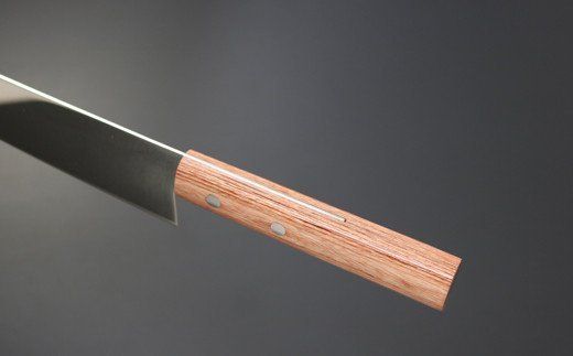 H20-48 兼常作 モリブデン鋼 DSR-1K6 赤合板丸柄 三徳包丁 165mm ～よく切れる ステンレス 使いやすい シンプルなデザイン 職人業 職人魂 関の刃物 海外でも人気 KC-360～