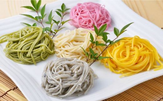 手延べ 梅 そうめん 200g あごだし スープ 付 南島原市 / のうち製麺 [SAF013]