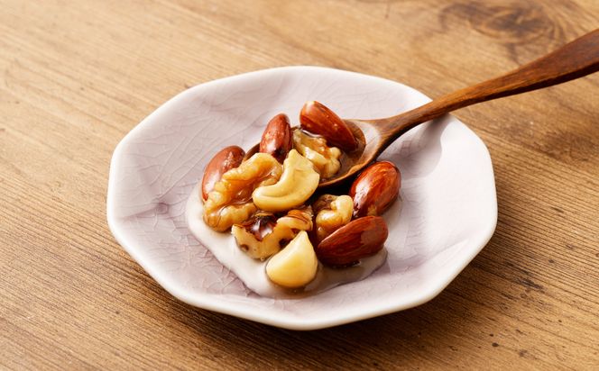 ハニーナッツ 200g 蜂蜜 はちみつ ハチミツ ナッツ アーモンド くるみ マカダミアナッツ カシューナッツ