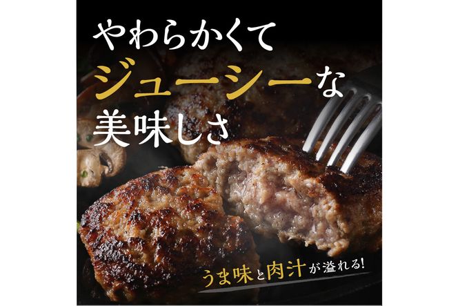 【A5-423】14個入り！博多和牛 手ごね熟成生ハンバーグ/黄金レシピ