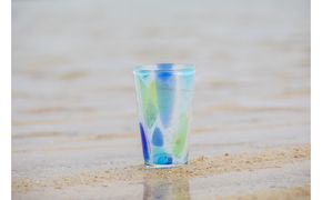 【RYUKYU GLASS WORKS 海風】海想ビアグラス