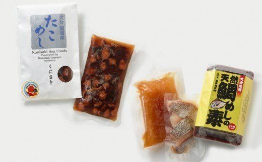 国東たこめし＆鯛めしの素/お米12合分_1314R