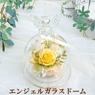 AJ217-1 プリザーブドフラワー　　　　　【エンジェル/イエロー】春日部市　　　　　シュガーパイン