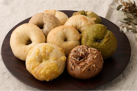 自家製天然酵母のベーグルセット【パンと器のコネル】(H094113)