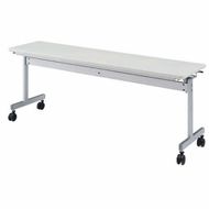 ミーティングテーブル 1800×450 KV1845-NW（2.ネオホワイト） スタッキング テーブル キャスター デスク 愛西市 / タック株式会社[AEAH022-2]