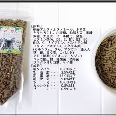 fuu うまうまセレクション チンチラ・デグーのごはん（245ｇ）［145S97］