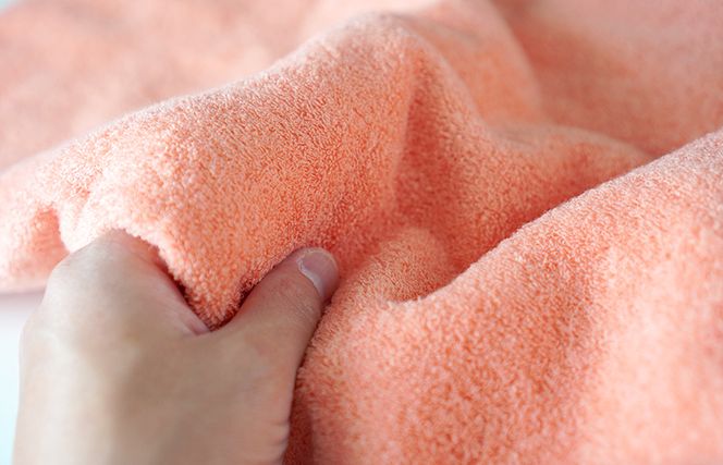 G2052 【スピード発送】シルキータッチ バスタオル ピンク 2枚