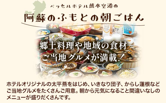 ご当地特産品が並ぶ朝食が魅力 ベッセルホテル 熊本空港のゆったりツイン禁煙ルーム 宿泊券 ベッセルホテル 《30日以内に出荷予定(土日祝除く)》 熊本県 大津町 宿泊 お食事 利用券---so_veshotel_30d_23_55000_2p---