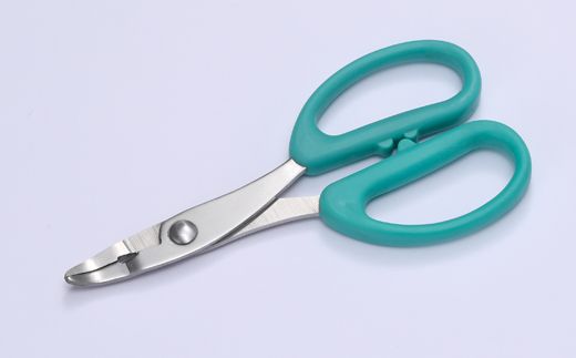 H5-217 ペンチ付ワイヤー切（曲刃） ～園芸 手芸 農作業 ハンドメイド 釣り～